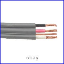 100' 6/3 UF-B Wire Copper Underground Feeder Cable with ground Gray 600V