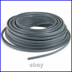 1000' 14/2 UF-B Wire with Ground Copper Underground Feeder Cable Gray 600V