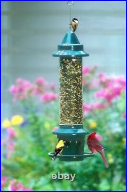 3- Pack Brome Squirrel Buster Plus Bird Feeder with Cardinal Perch Ring 1024