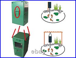 3L Automatic Fish Feeder, Pond Outdoor Food Dispenser, 3L#