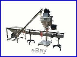5-5000g Auto Powder Packing Weighing Filling Machine with Feeder and Conveyor
