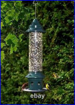 5- Pack Brome Squirrel Buster Plus Bird Feeder with Cardinal Perch Ring 1024