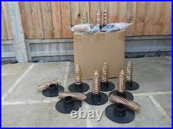 50 x Adjustable Springs Feeder for chickens, ducks, pheasants, poultry