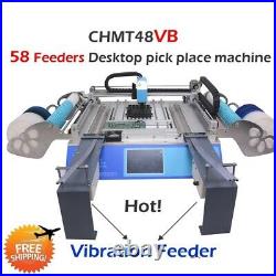 58 feeder CHMT48VB SMT Pick und Ort Maschine + Vibration feeder, SMD SMT charge