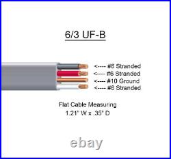 6/3 UF-B x 95' Southwire Underground Feeder Cable