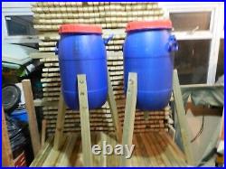 6 x 40 Litre Spring Feeder. Pheasant Game Chicken poultry partridge FREE POST 3