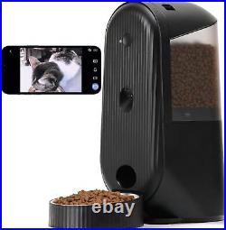 Automatic Cat Feeder, 4L Automatic Dog Feeders with Camera and Audio