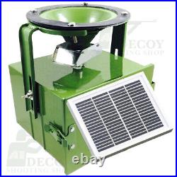 Automatic Game Feeder 12v with Solar Panel Easy Feed Spinner Duck Pheasant Boar