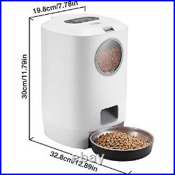 Automatic Pet Feeder 4.5L Electric Dry Food Dispenser for Cats and Dogs