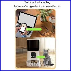Automatic Pet Feeder Pet Food Dispenser Timed Rationed APP Control US New