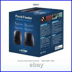 Automatic Pond Fish Feeder Timer outdoor Use Feeder 10Ltr LONDA