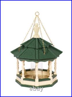 Bird Feeder Gazebo feeder Poly Spindle Amish made Small Hanging model