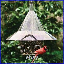 Bird Feeder Squirrel Proof Hanging Qualty Clear Weather Resistant Made in USA