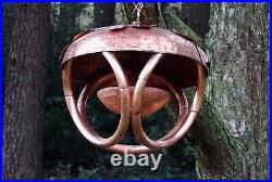 Bird feeder, handmade copper, 7th wedding anniversary, garden ornaments