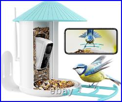 Birdfy- Bird Feeder Camera, Bird Feeders, Auto Record Videos & Notify When Bird