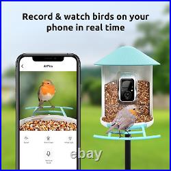Birdfy Pro -Smart Bird Feeder with Camera, Auto Capture & Record Bird Videos, No