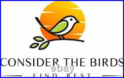 Birds Choice Medium 2-Sided Hopper Bird Feeder withPole package