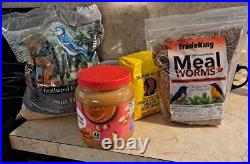 Bluebird Mealworm Feeder with Barrier Guard Made in the USA