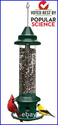 Brome 1024 Squirrel Buster Plus Squirrel Proof Bird Feeder Ring 6 Seed Ports
