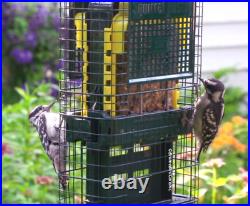 Brome BD1106 Squirrel Buster Suet Squirrel-Proof Bird Feeder 2 Suet Cake Trays