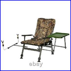 Carp Fishing Chair Feeder Folding Armchair Ultra Padded UK Stock Comfy