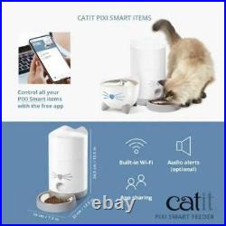 Catit PIXI Smart Feeder Dry Cat Food Large Reservoir can hold 1.2kg