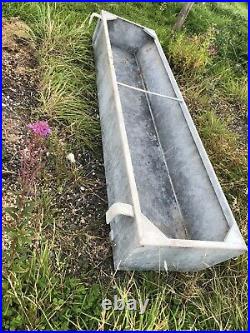 Cattle Hanging Trough Feeder Galvanised 6-15ft Variety Excellent Condition SALE