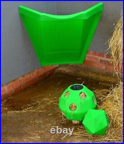 Corner wall Hay Feeders for Horses and Ponies