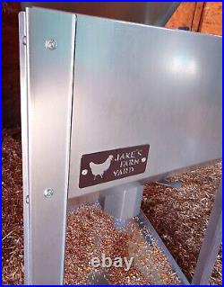 Easy-Release Standing Feed Hopper For Chickens Poultry Hen Food Farm Animal Duck