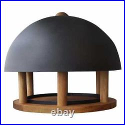 Esschert Design Bird Table Round Steel Roof FB429 HGP