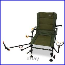 Feeder Fishing Chair Arm Accessories Pack With Rod Rests Pole Rest Fishing Set