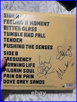 Feeder Signed Pushing The Senses Album 12 Inch Vinyl Ultra Rare