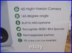 Full HD 1080 Smart Bird Feeder Brand New Sealed In Box