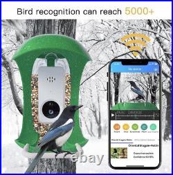Fussbric Smart Bird Feeder with Camera, AI Recognition and Bird Sensing, Smart