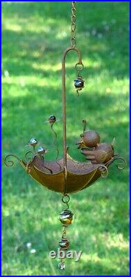Hanging Umbrella Bird-Feeder Decorations