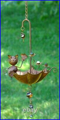 Hanging Umbrella Bird-Feeder Decorations