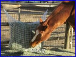 Haynet Netting Linen Net 5mm Cord Natural Feeder Horse Pony Field Yard Stable