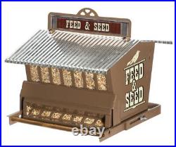 Heritage Farms Feed and Seed Squirrel Proof Bird Feeder