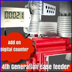 Hornady Progress Case Feeder. 4th Generation. Most Reliable and Compact Solution