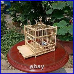 House Tray Bird Cage Feeder Hanging Bird House Craft Canary Nid Oiseaux Pigeon