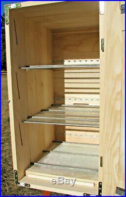 Langstroth Slovenian AZ beehive 30-frames, 3 story with 2- feeder