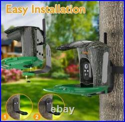 Lollyes RS1 Smart AI Recognition Bird Feeder Solar Powered Wi-Fi