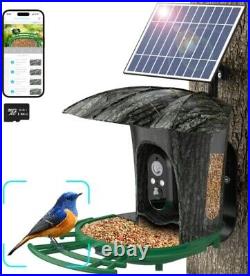Lollyes Smart-Bird Feeder with Camera-1080P HD Camera Auto Bird Video-USA
