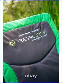 Maver Reality Feeder Chair With Rod Rests & Tray NEW