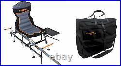 Middy MX-100 Pole-Feeder Recliner Chair Package + Middy MX Chair accessory Bag