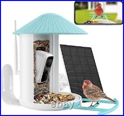 NETVUE Birdfy Lite-Smart Bird Feeder, Camera, Solar Panel, Auto Capture, Wi-Fi