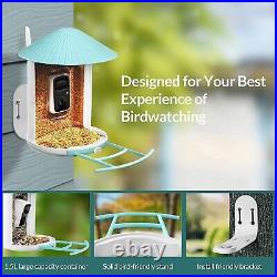 NETVUE Birdfy Lite-Smart Bird Feeder, Camera, Solar Panel, Auto Capture, Wi-Fi