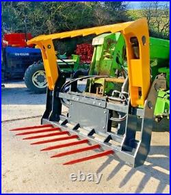 NEW Bale Shear / feeder with wrap retainer, Choice of brackets