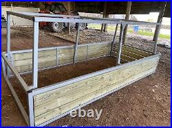 NEW STACKABLE Heavy-Duty Cattle Feeders 5ft / 12ft (1.5m/3.6m) TRIED & TESTED