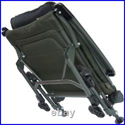 New Fishing Carp Chair Feeder Arm Pack Table Ultra Padded Adjustable Legs Ngt